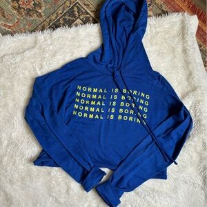 💙 UNIQUE CROPPED HOODIE - CHARLOTTE RUSSE